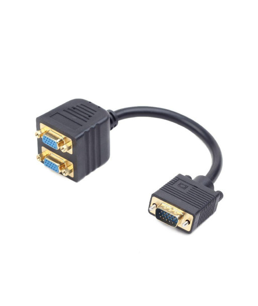 CABLE VGA DUAL SPLITTER/CC-VGAX2-20CM GEMBIRD