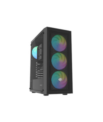 Fury PC Case, SHOBO SH8F ARGB, Black, Midi Tower