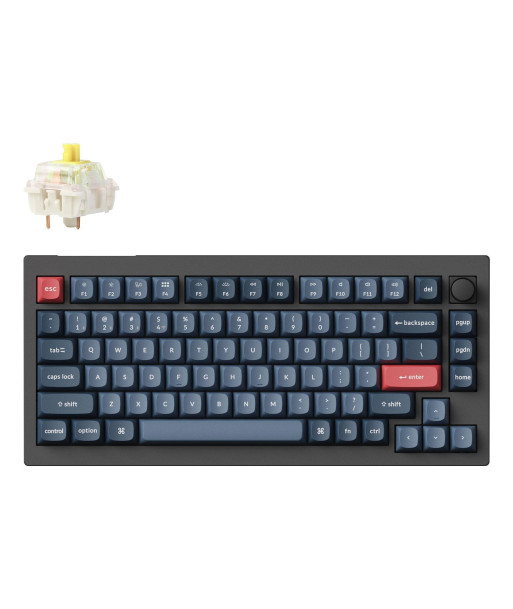 Juhtmevaba klaviatuur V1 MAX RGB/CARBON BLACK V1M-D4 KEYCHRON