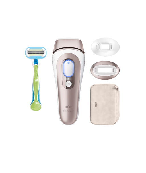 Эпилятор Braun, IPL, PL7147 Skin i·expert, Number of power levels 10, White/Pink