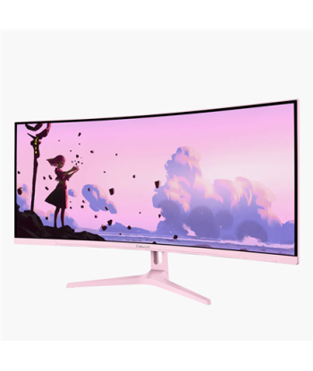 Arozzi, Nova, 34", VA, UWQHD, 21:9, 165 Hz, 1 ms, 3440 x 1440 pixels, 350 cd/m², HDMI ports quantity 2, Pink