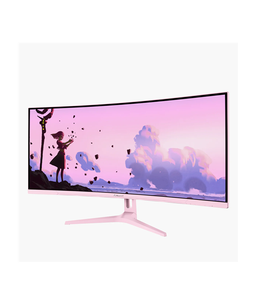 Arozzi, Nova, 34", VA, UWQHD, 21:9, 165 Hz, 1 ms, 3440 x 1440 pixels, 350 cd/m², HDMI ports quantity 2, Pink