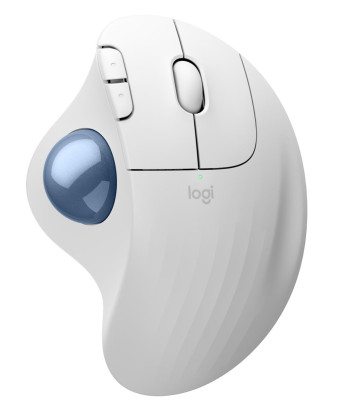 MOUSE USB TRACKBALL WRL ERGO/M575S WH 910-007030 LOGITECH