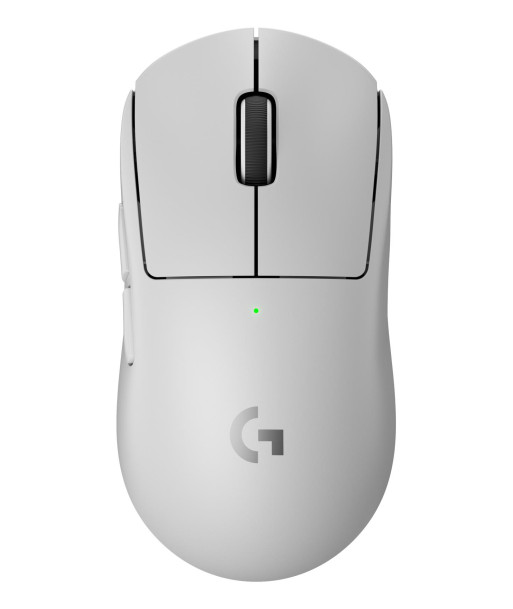 MOUSE USB WRL PRO X SUPERLIGHT/WHITE 910-006639 LOGITECH