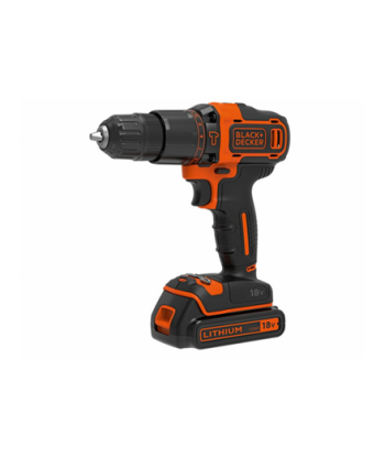 Black&Decker 18v2G Hammer w 400mA ch in Kitbox 2 batt BDCHD18KB-QW | BLACK & DECKER