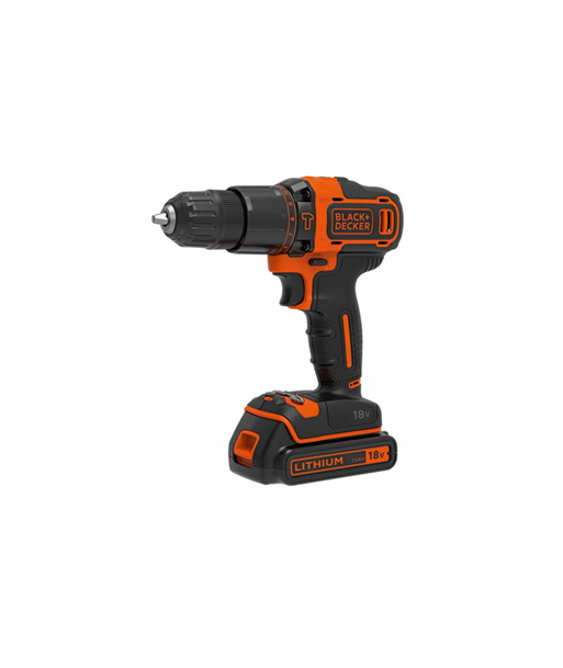 Black&Decker 18v2G Hammer w 400mA ch in Kitbox 2 batt BDCHD18KB-QW | BLACK & DECKER