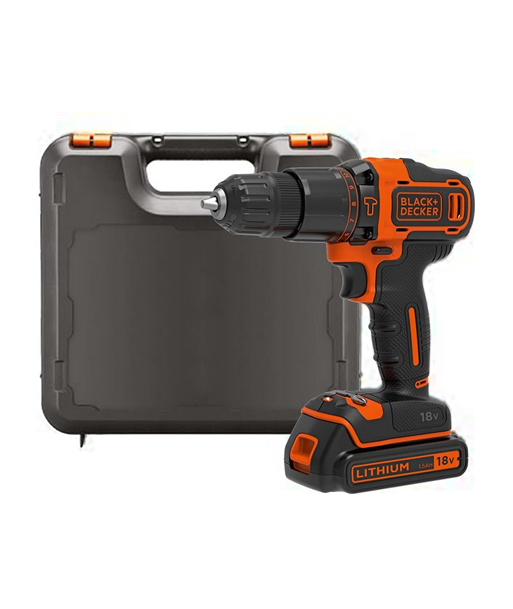 Black&Decker 18V 2G Hammer w 400mA ch in Kitbox BDCHD18K-QW | BLACK & DECKER