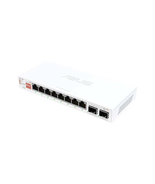 ASUS QG-U1080 8-Port 2.5G, 2-Port 10G, SFP+ Unmanaged Switch | Asus