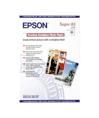 Фото-бумага Epson Semigloss DIN A3+, 250g/m2, 20 sheets