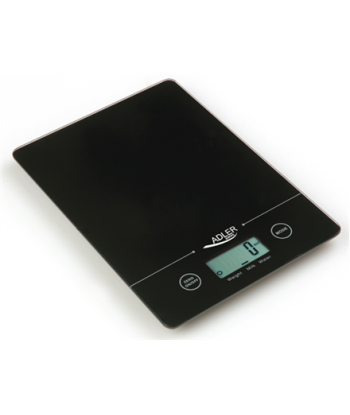 Adler, Kitchen scales, Adler AD 3138, Maximum weight (capacity) 5 kg, Graduation 1 g, Display type LCD, Black