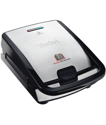 TEFAL, Sandwich Maker, SW854D, 700 W, Number of plates 4, Number of pastry 2, Black/Stainless steel