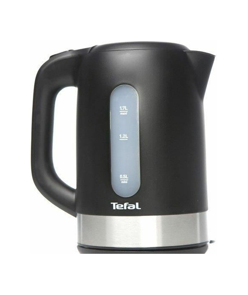 Чайник TEFAL, KO330830, Electric, 2400 W, 1.7 L, Plastic, 360° rotational base, Black