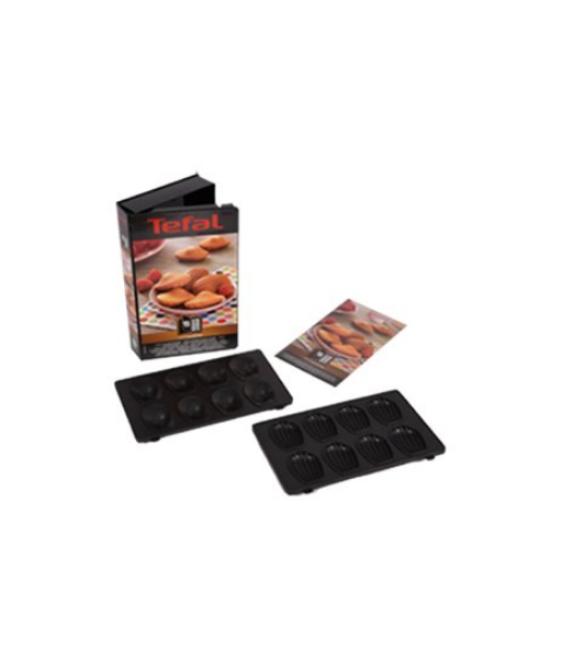 TEFAL Madeleine plates for cookies XA801512 Black, TEFAL, Madeleine plates, XA801512, Black
