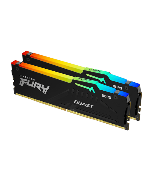 Kingston, Fury Beast, 32 Kit (16GBx2) GB, DDR5, 6000 MHz, PC/server, Registered No, ECC No