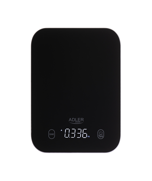 Adler Kitchen Scale, AD 3181b, Graduation 1 g, Display type LED, Black