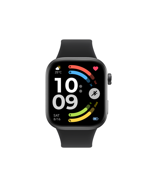 Xiaomi REDMI Watch 6, Smart watch, GPS (satellite), AMOLED, 2.07", Waterproof, Obsidian Black