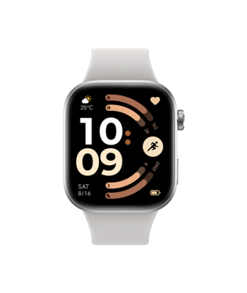 Умные часы Xiaomi REDMI Watch 6, GPS (satellite), AMOLED, 2.07", Waterproof, Silver Gray