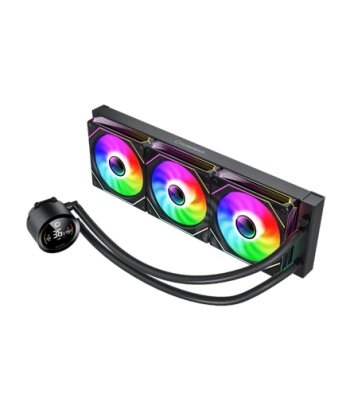 Gamemax CPU Liquid Cooler | ICEBURG 360 DIGITAL BK | Black