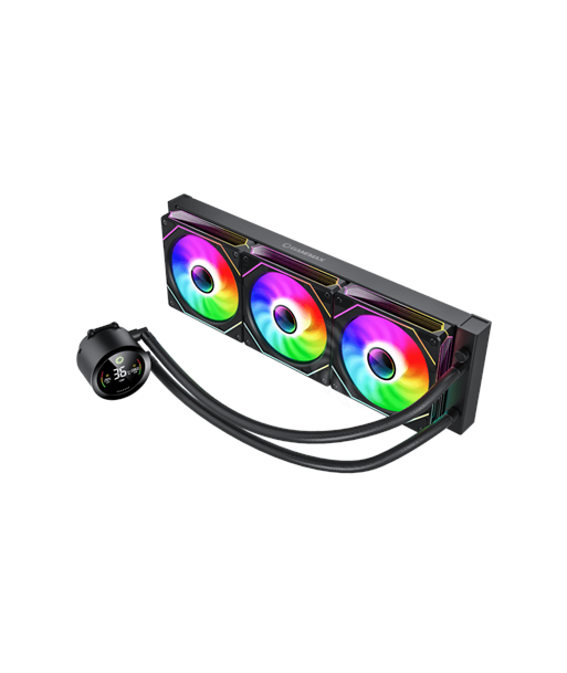Gamemax CPU Liquid Cooler | ICEBURG 360 DIGITAL BK | Black