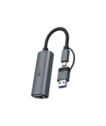 TP-LINK USB Type-C to 2.5 Gigabit Ethernet Network Adapter, UE310C, Ethernet LAN (RJ-45) ports 1, MU-MiMO No, no PoE