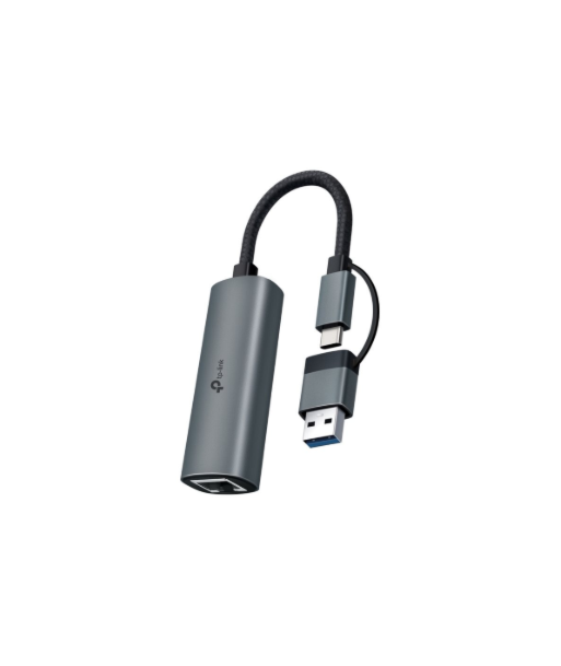 TP-LINK USB Type-C to 2.5 Gigabit Ethernet Network Adapter, UE310C, Ethernet LAN (RJ-45) ports 1, MU-MiMO No, no PoE