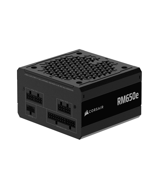 Corsair Fully Modular Low-Noise ATX Power Supply (EU), RMe Series RM650e, 650 W, 80 PLUS Gold, Black