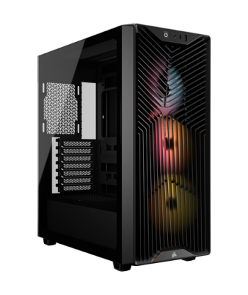 Corsair PC Case, 3200D RS, Black, Mid-Tower