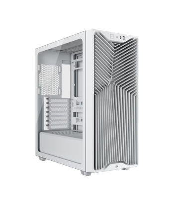 Corsair PC Case, 3200D RS, White, Mid-Tower