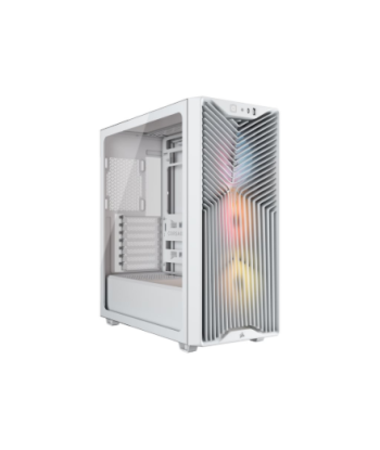 Corsair PC Case, 3200D RS ARGB, White, Mid-Tower