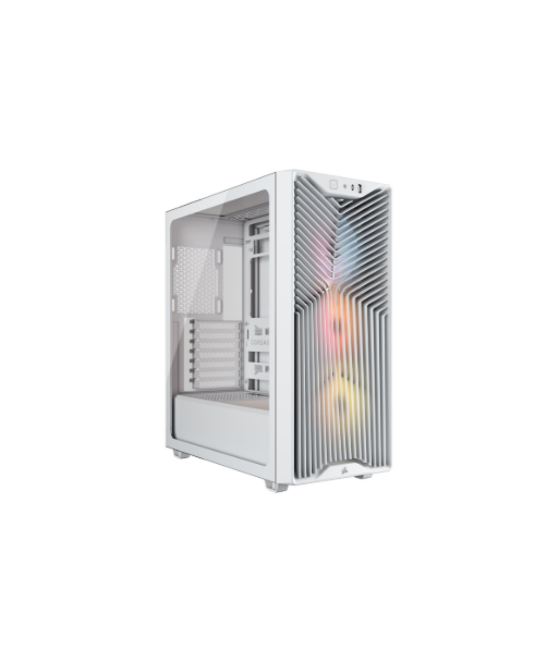 Corsair PC Case, 3200D RS ARGB, White, Mid-Tower
