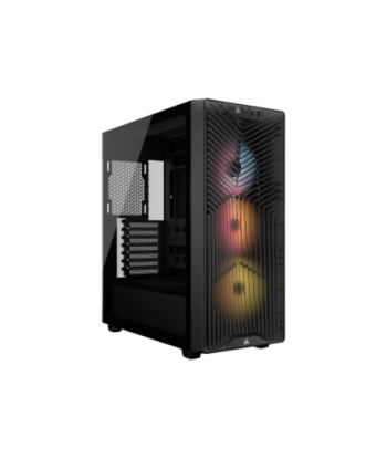 Corsair PC Case, 3200D RS ARGB, Smoke, Mid-Tower