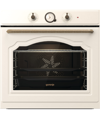 Gorenje, Oven, BOS67371CLI, 77 L, Multifunctional, EcoClean, Mechanical control, Steam function, Convection, Height 59.5 cm