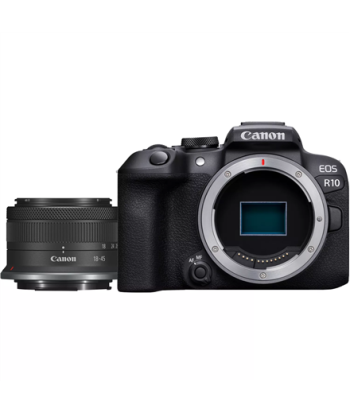Canon, D.CAM EOS R10 RF-S 18-45 IS STM EU26, Megapixel 24.2 MP, Image stabilizer, ISO sensitivity (max) 32000, Wi-Fi, Video