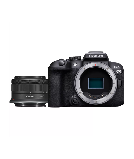 Canon, D.CAM EOS R10 RF-S 18-45 IS STM EU26, Megapixel 24.2 MP, Image stabilizer, ISO sensitivity (max) 32000, Wi-Fi, Video