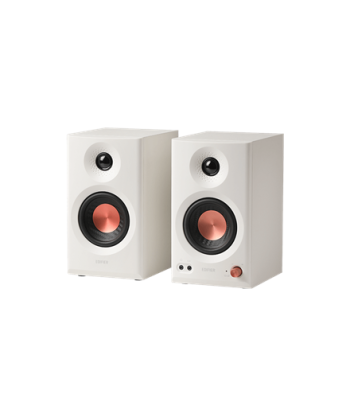 Kõlar Edifier, Powered Studio Monitor s, MR3, 18 W, Bluetooth, Wireless connection, 85 dB, White
