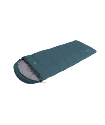 Magamiskott Outwell Campion Lux Teal, -16/5 °C, 2 way open - auto lock, L-shape