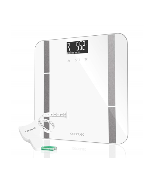 Cecotec, Smart Bathroom Scale, Surface Precision 9400 Full Healthy, Maximum weight (capacity) 180 kg, Accuracy 100 g, White