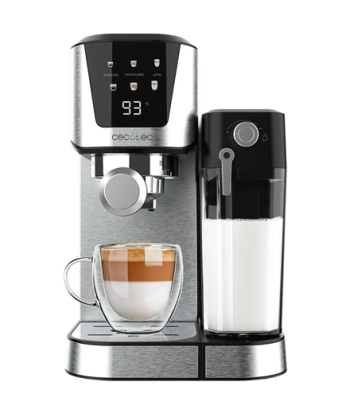 Kohvimasin Cecotec, Power Espresso 20 Cream, Pump pressure 20 bar, Built-in milk frother, Semi-automatic, 1350 W
