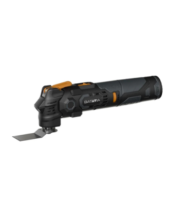 Batavia B.V. | 12V Cordless Anti-Vibration Multitool - Fixxpack 2.0 Set (incl. 2.0Ah battery and USB-C charging cable)