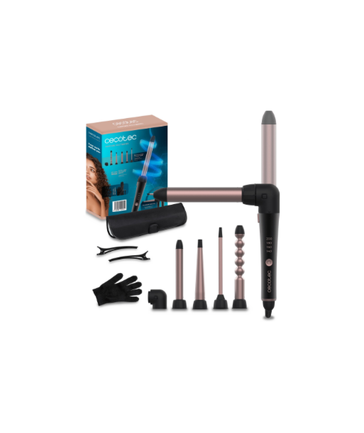 Cecotec Hair Curler, SurfCare MultiWaves Multi-head, Ceramic heating system, Temperature (min) 140 °C, Temperature (max) 200