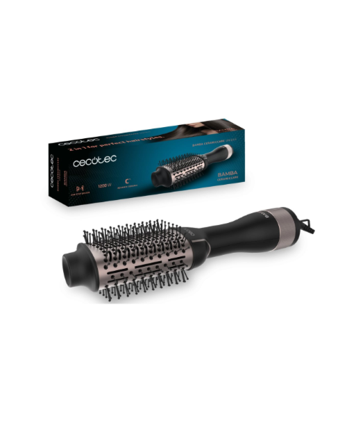 Cecotec Styling brush, CeramicCare Unique, Number of heating levels 3, 1200 W