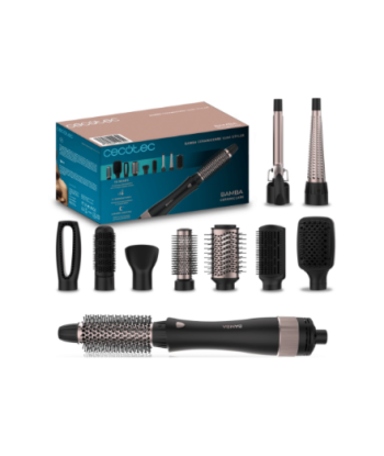 Cecotec Air brush, CeramicCare 10in1 Styler 10-in-1, Number of heating levels 3, 1000 W, Black