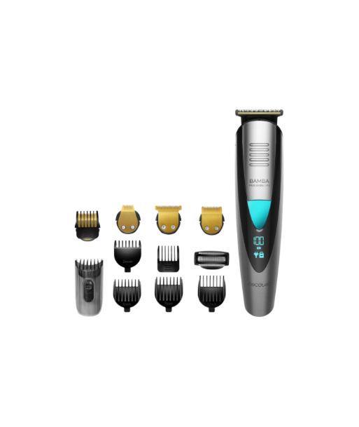 Триммер Cecotec, PrecisionCare Pro 5-in-1, Cordless, Wet & Dry, Number of length steps 13, Black/Silver