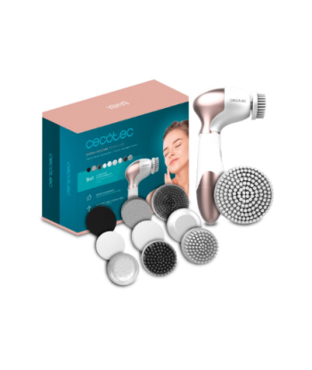 Cecotec Facial cleansing brush, FaceCare TotalClean, Facial brush, White