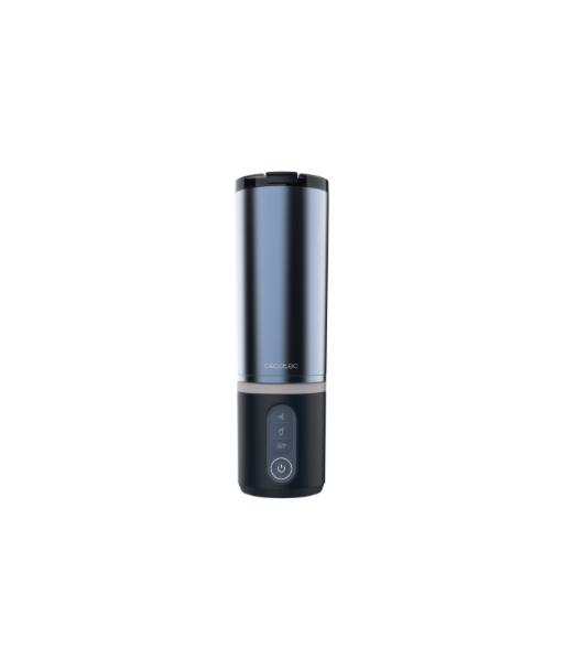 Cecotec Blender, Power Titanium Shake2Go, Portable, 180 W, Jar material BPA-free, Jar capacity 0.6 L, Dark Steel