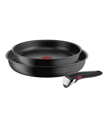 Набор сковородок TEFAL, L7649253 Ingenio Ultimate, Frying, Diameter 24/28 cm, Suitable for induction hob, Removable handle