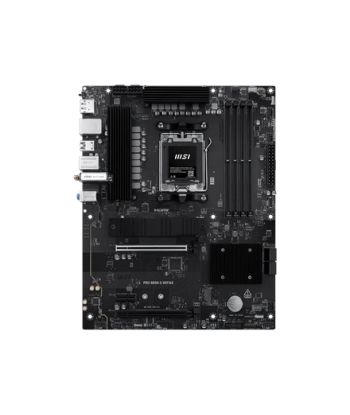 PRO B850-S WIFI6E, MSI Processor family AMD, Processor socket AM5, DDR5, Supported hard disk drive interfaces SATA, M.2