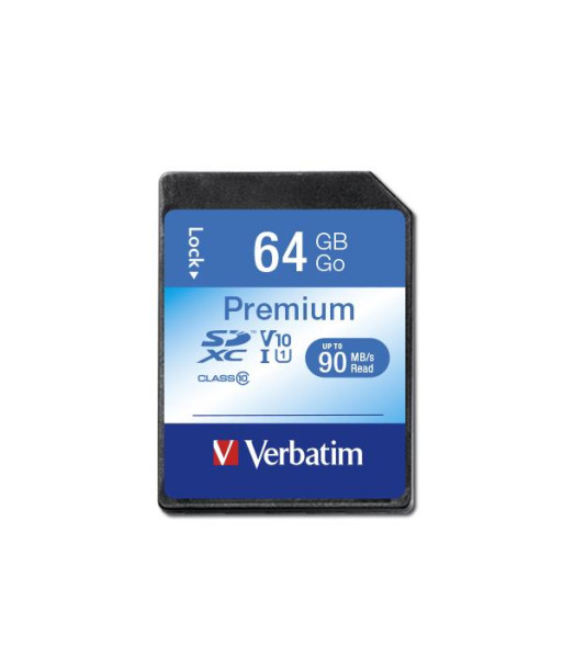 MEMORY SDXC 64GB UHS-I/VER44024 VERBATIM