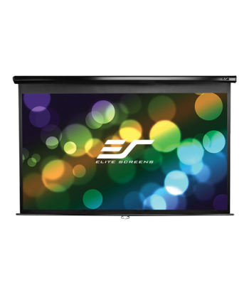 Elite Screens, Manual Series, M92UWH, Diagonal 92", 16:9, Viewable screen width (W) 204 cm, Black