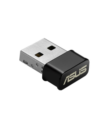 Asus, USB-AC53 NANO AC1200 Dual-band USB MU-MIMO Wi-Fi Adapter, 2.4GHz/5GHz, 36 month(s)